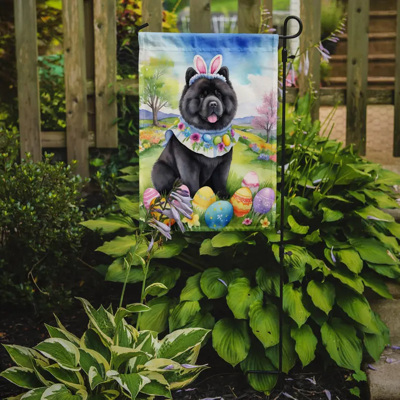 Chow Chow Easter Egg Hunt Garden Flag Caroline's Treasures