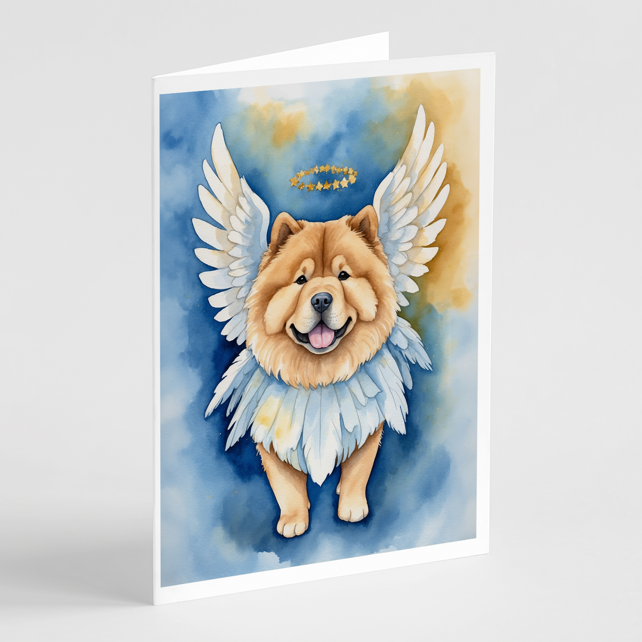 Chow Chow My Angel Greeting Cards Pack of 8 Caroline's Treasures