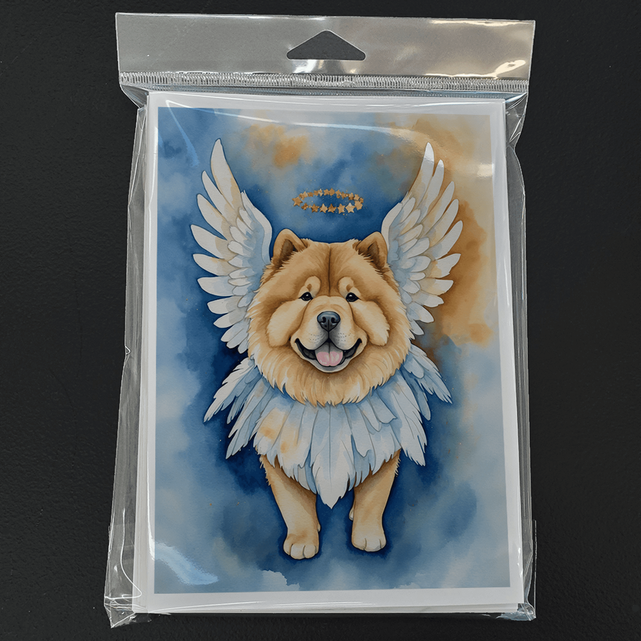 Chow Chow My Angel Greeting Cards Pack of 8 Caroline's Treasures