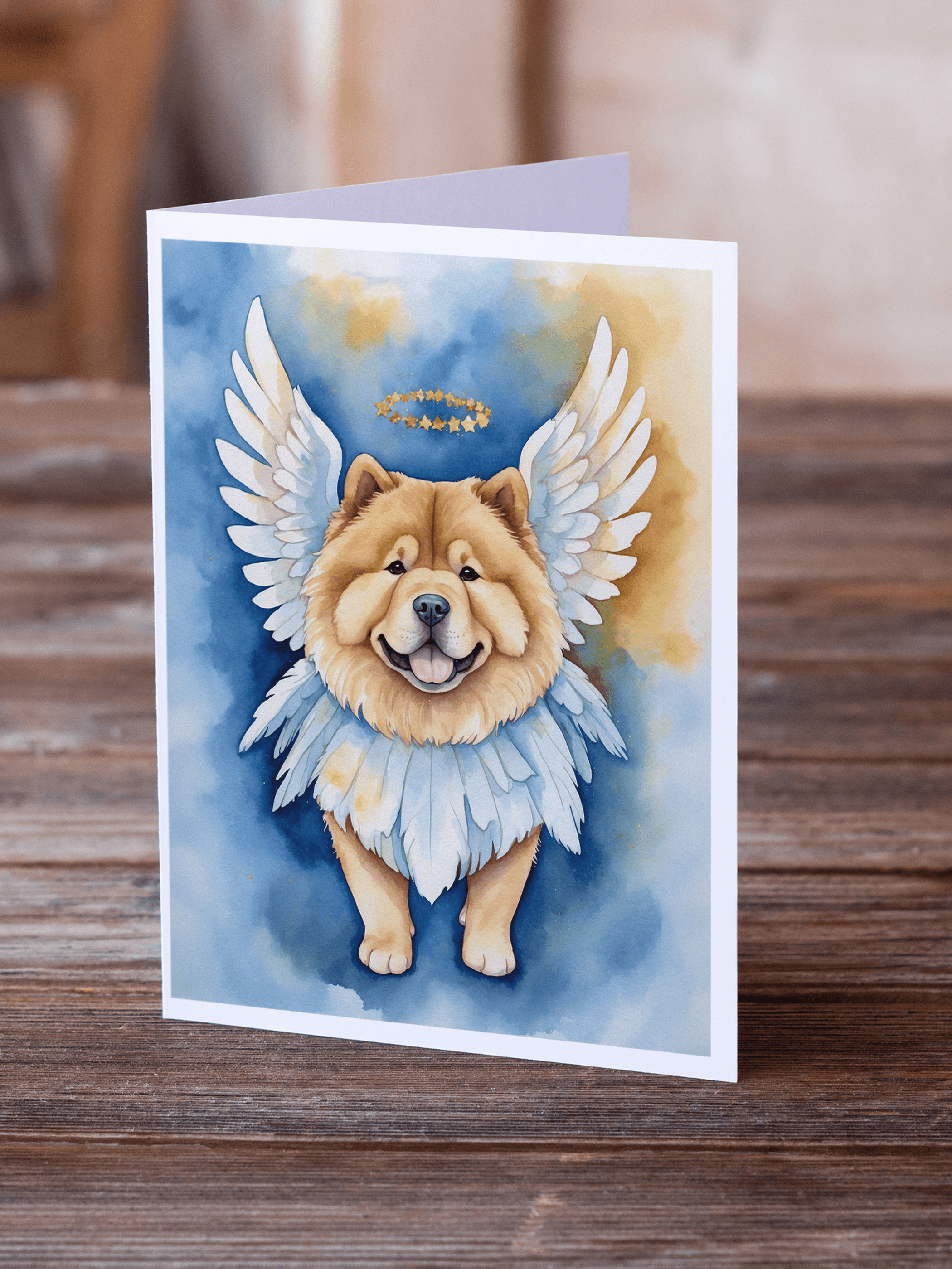 Chow Chow My Angel Greeting Cards Pack of 8 Caroline's Treasures