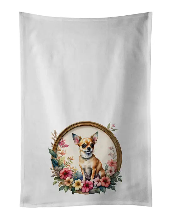 Chow Chow and Flowers Foam Coasters Caroline's Treasures