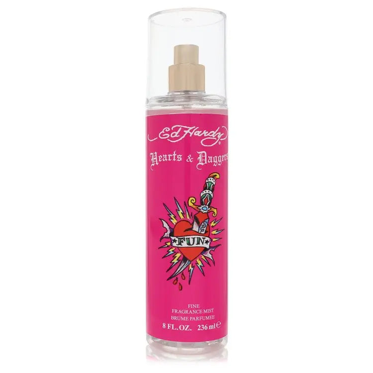 Christian Audigier  Ed Hardy Hearts & Daggers by Christian Audigier Body Mist 8.0 oz for Women for Fragrances for Women Christian Audigier