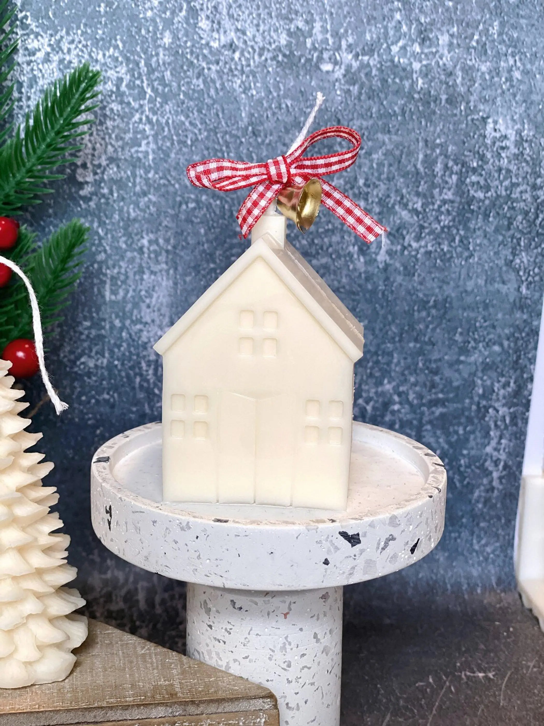 Christmas Cottage Candles | Holiday Decor AmberLane