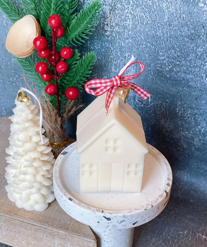 Christmas Cottage Candles | Holiday Decor AmberLane