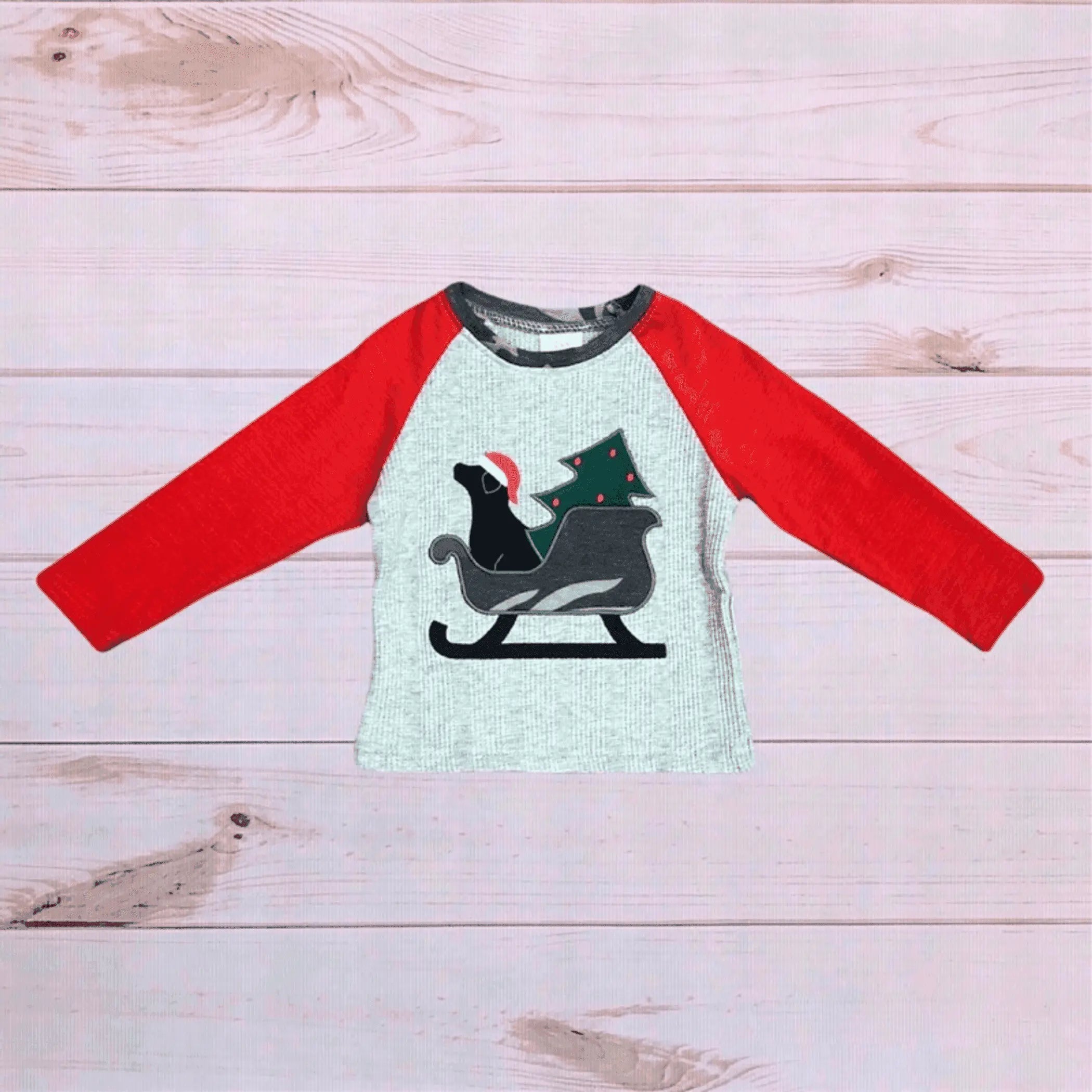 Christmas Puppy Shirt Melina & Me