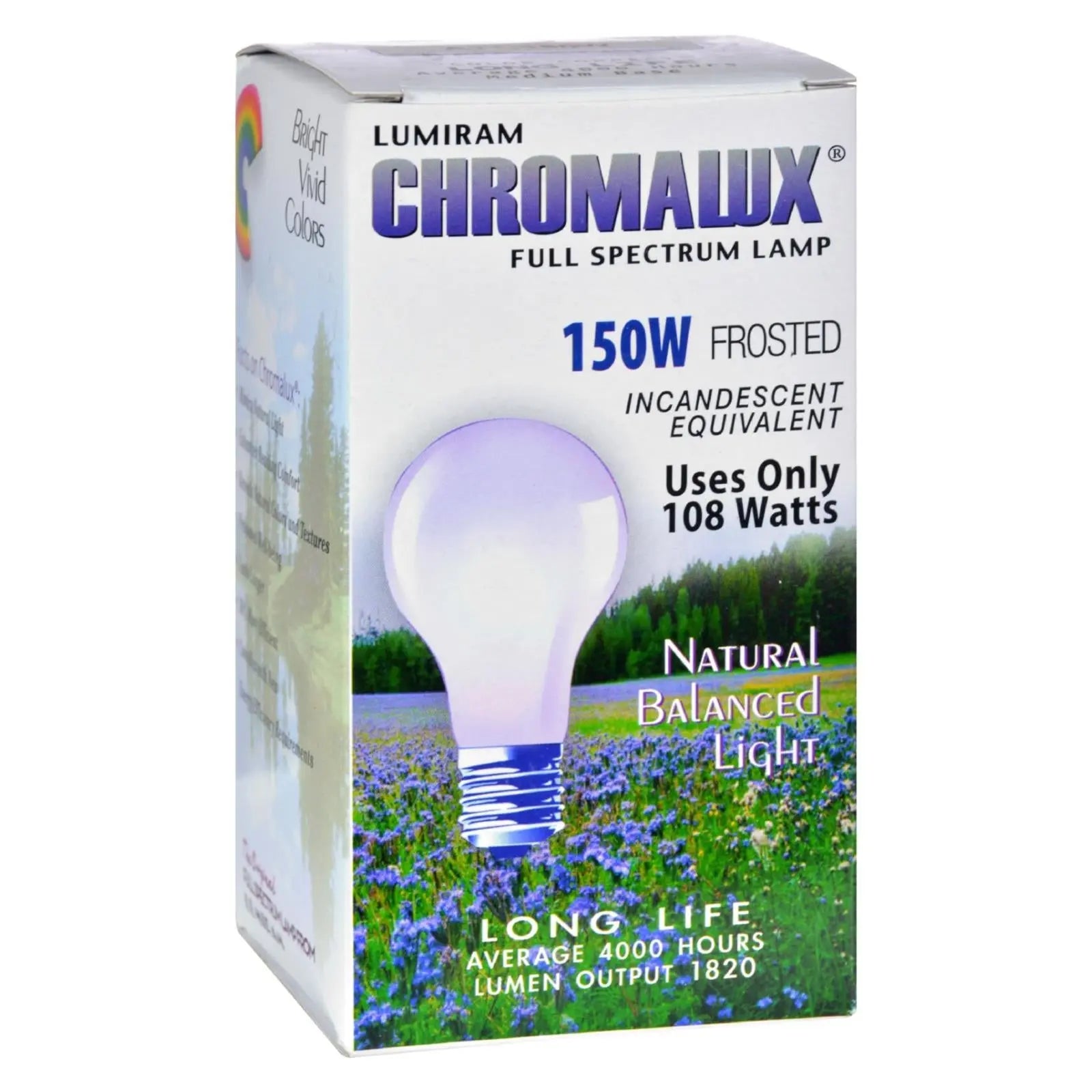 Chromalux Frosted Light Bulb - 150 Watt - 150 Bulb Chromalux