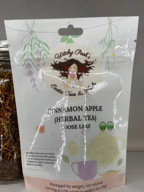 Cinnamon Apple Herbal Tea Witchy Pooh's Exotic Teas & Herbs