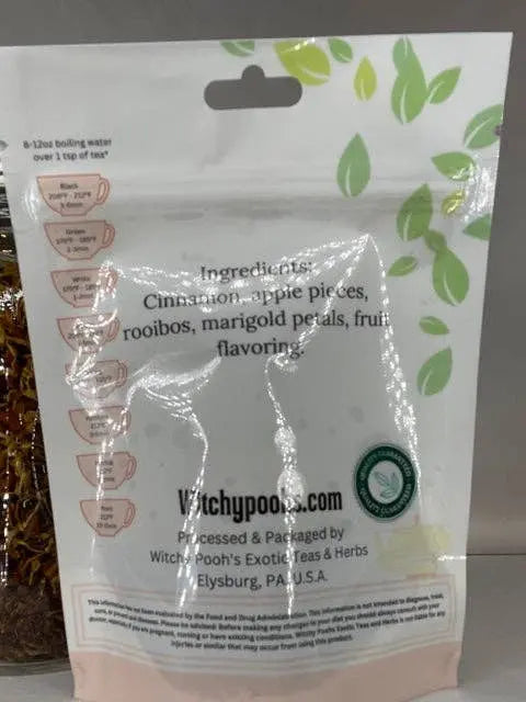 Cinnamon Apple Herbal Tea Witchy Pooh's Exotic Teas & Herbs