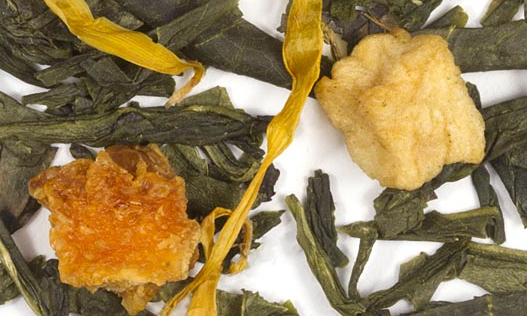 Citrus Cream Green Tea Loose-Leaf Blend The Grateful Tea Co
