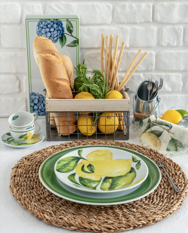 Citrus Melamine Dessert Plate / Set of 4 Monique Store
