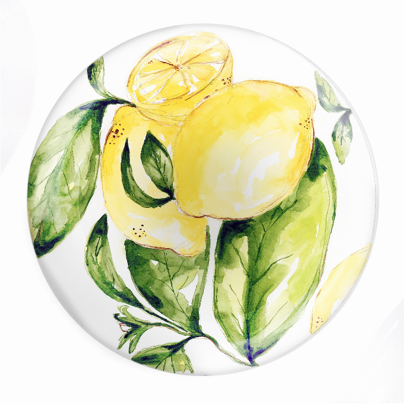 Citrus Melamine Dessert Plate / Set of 4 Monique Store