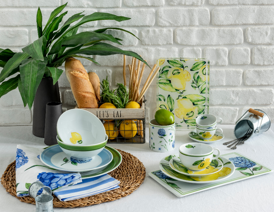 Citrus Melamine Dessert Plate / Set of 4 Monique Store