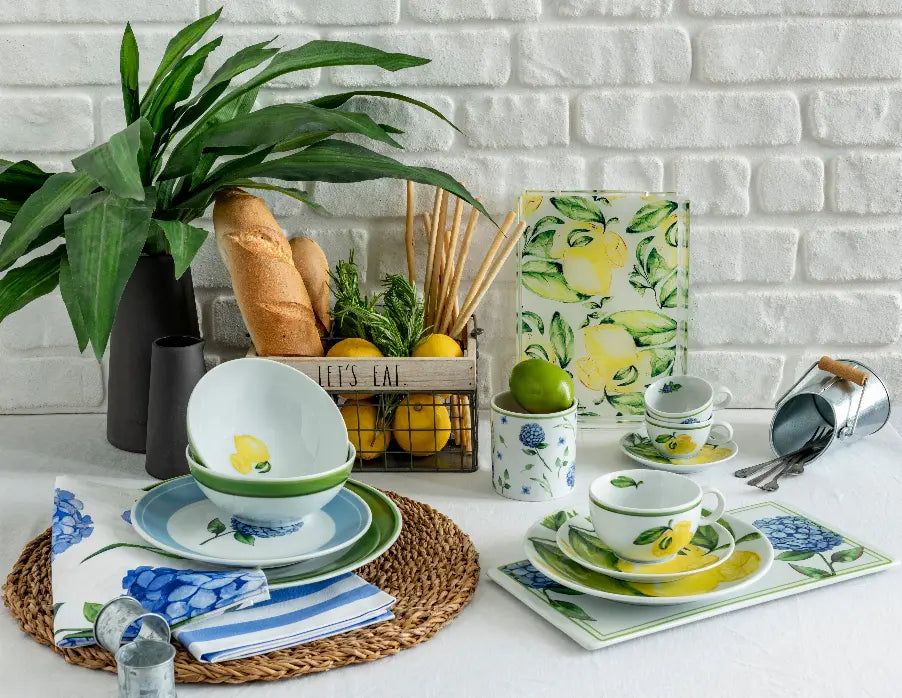 Citrus Melamine Dessert Plate / Set of 4 Monique Store