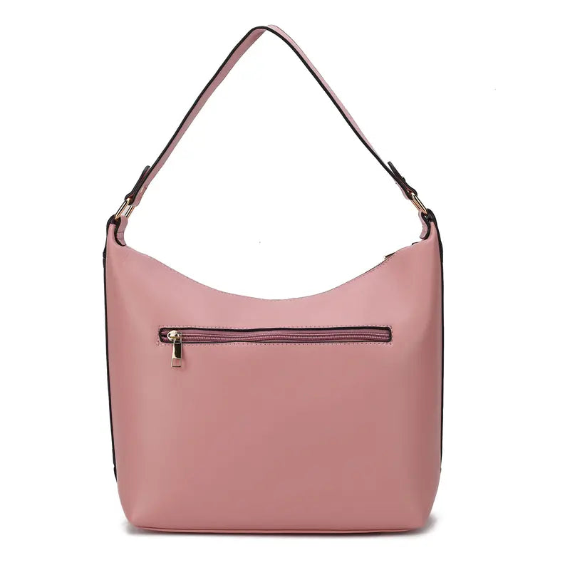 Clara Vegan Leather Womens Shoulder Bag & Wristlet Wallet MKF Colletion by Mia K.