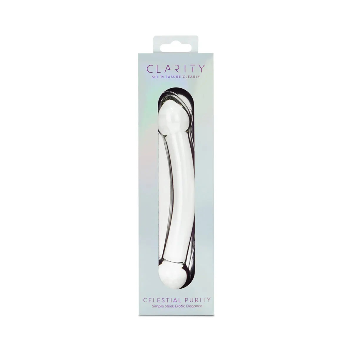 Clarity Celestial Purity Glass Dildo Creative Conceptions