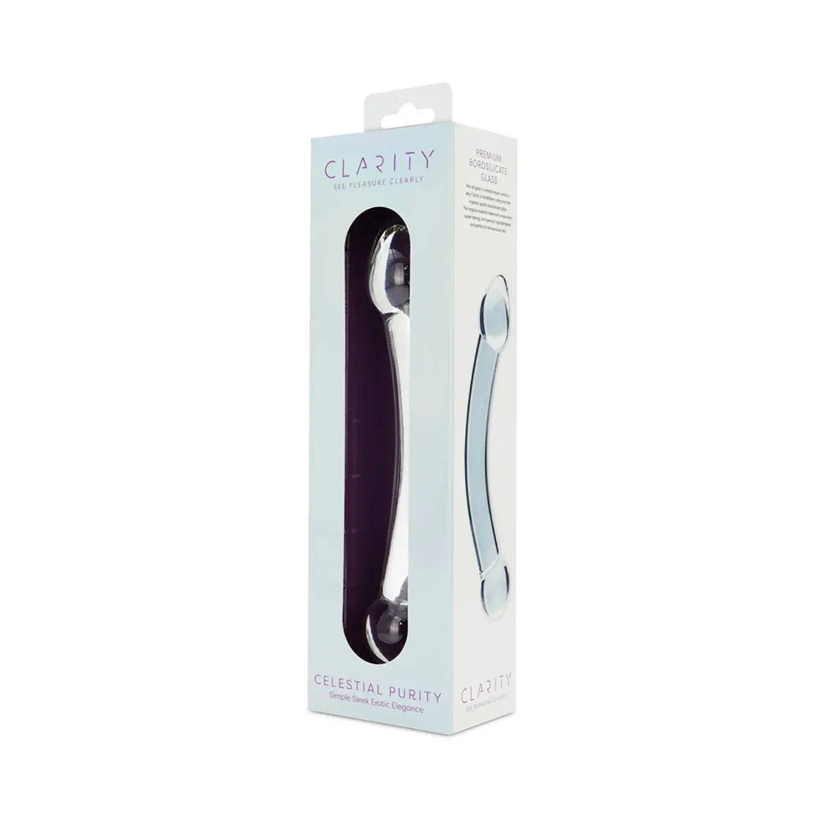 Clarity Celestial Purity Glass Dildo Creative Conceptions
