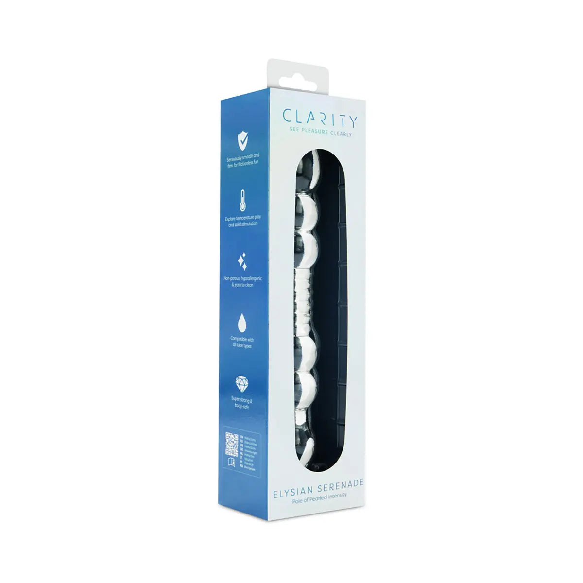 Clarity Elysian Serenade Glass Dildo - GreatEagleInc