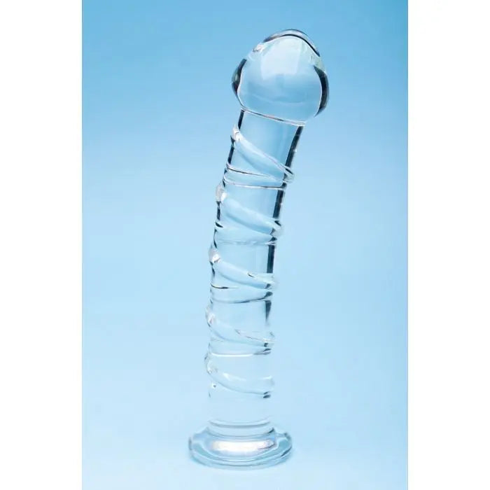 Clarity Glass Dildo Seraphic Spiral - GreatEagleInc