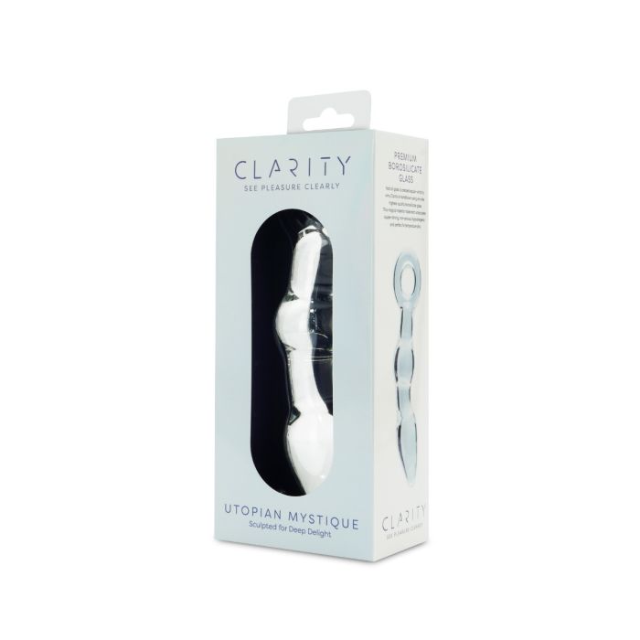 Clarity Glass Dildo Utopian Mystique - GreatEagleInc