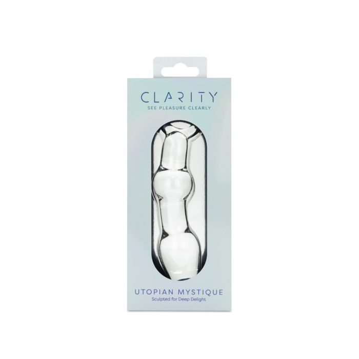 Clarity Glass Dildo Utopian Mystique - GreatEagleInc