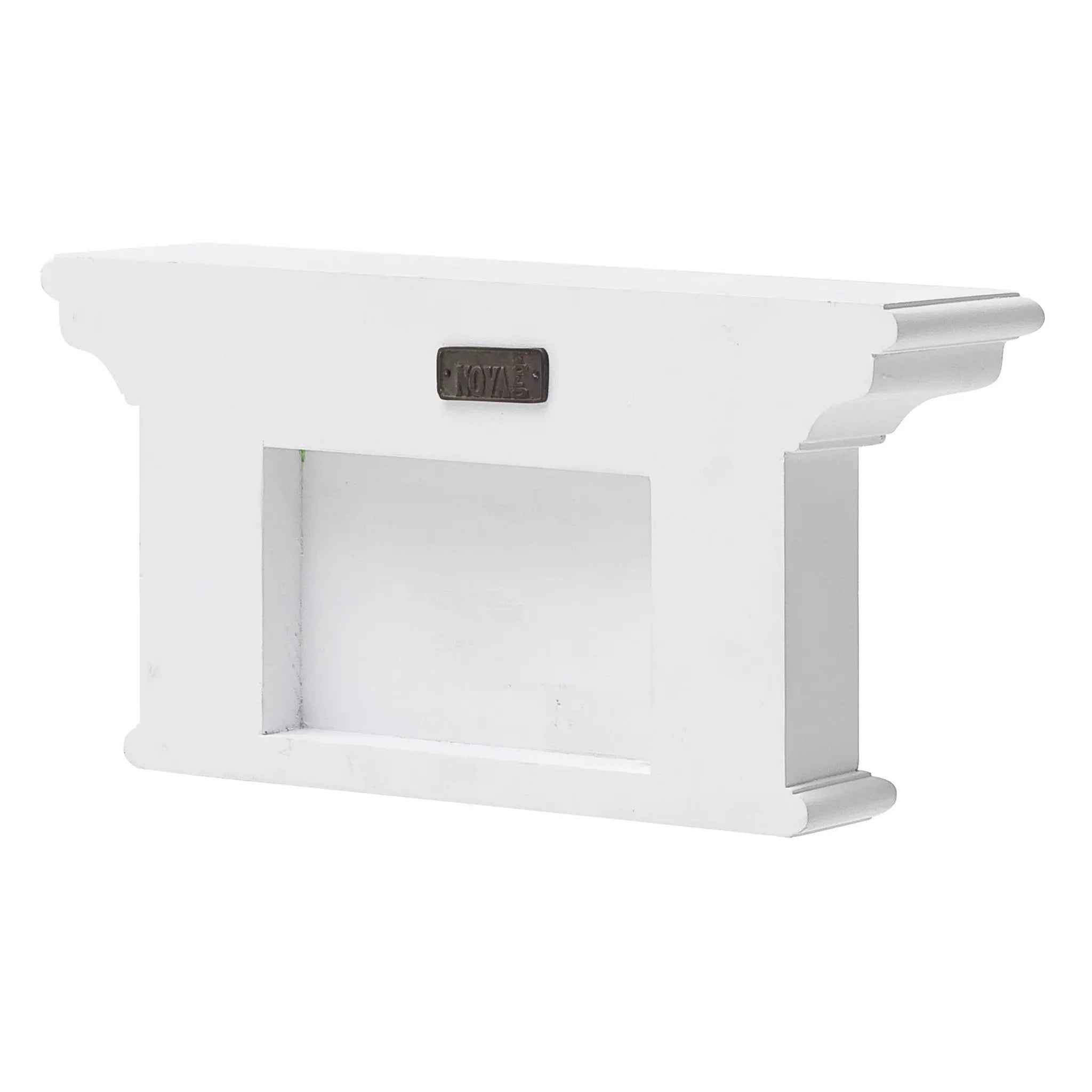 Classic White Two Hook Hanging Coat Rack Homeroots Organization