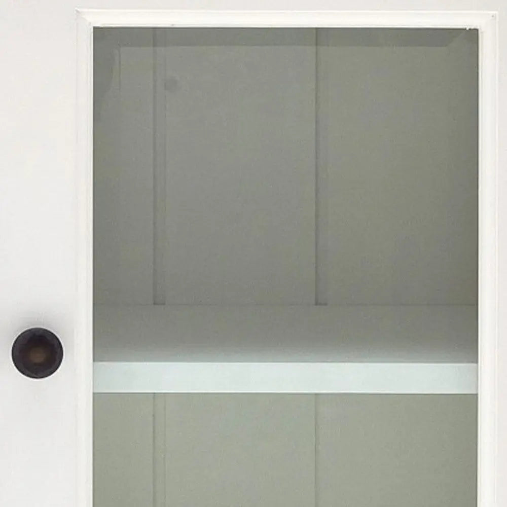 Classic White Two Level Storage Cabinet Homeroots Kitchen & Dining