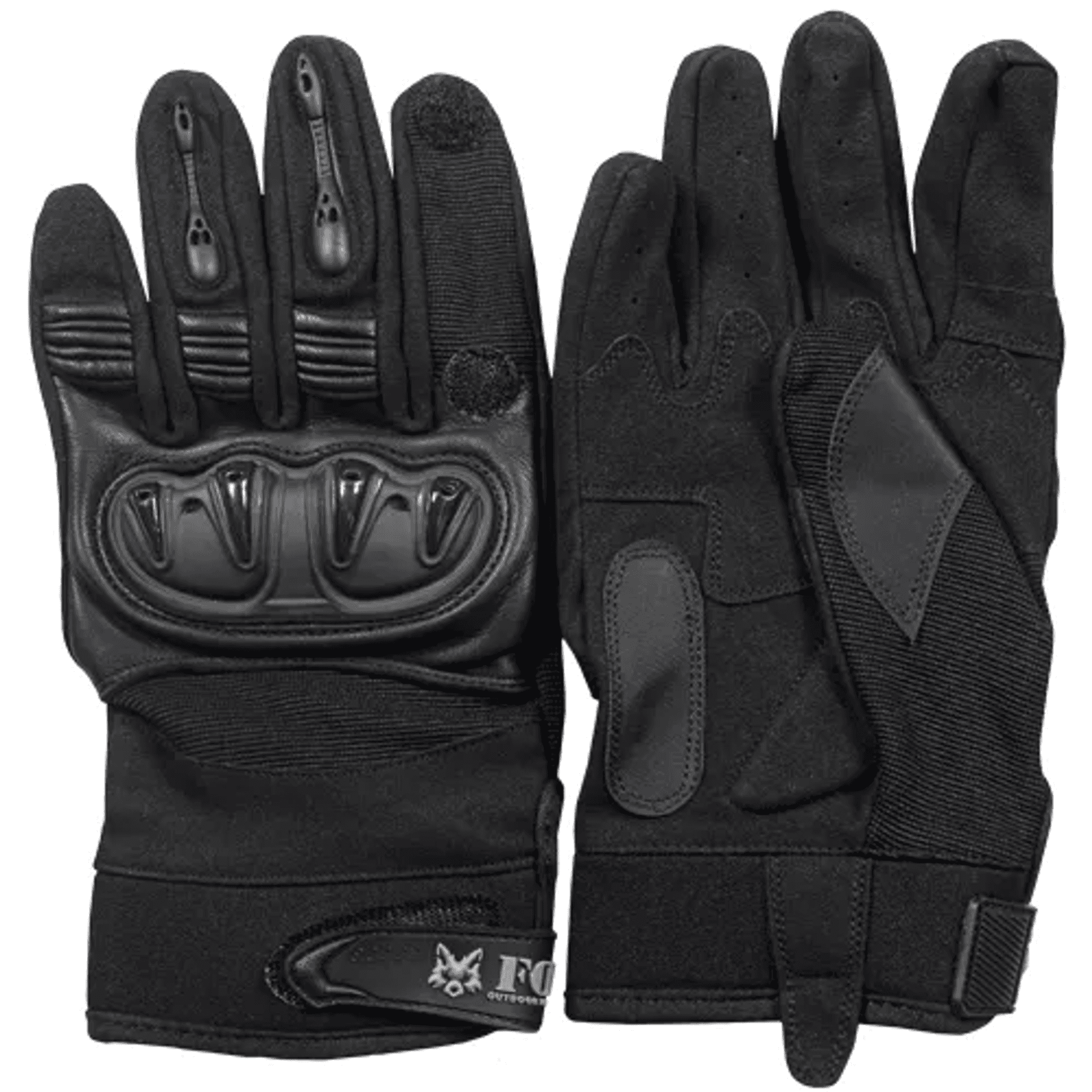 Clawed Hard Nuckle Shooter's Glove - Black Fox Outdoor