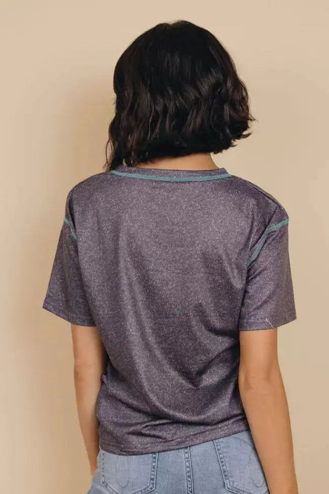 Clayton Aztec Print Tee Stay Warm in Style