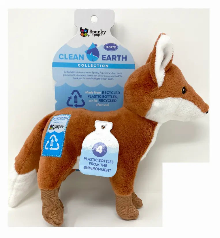 Clean Earth Plush Toy Spunky Pup Dog Toys