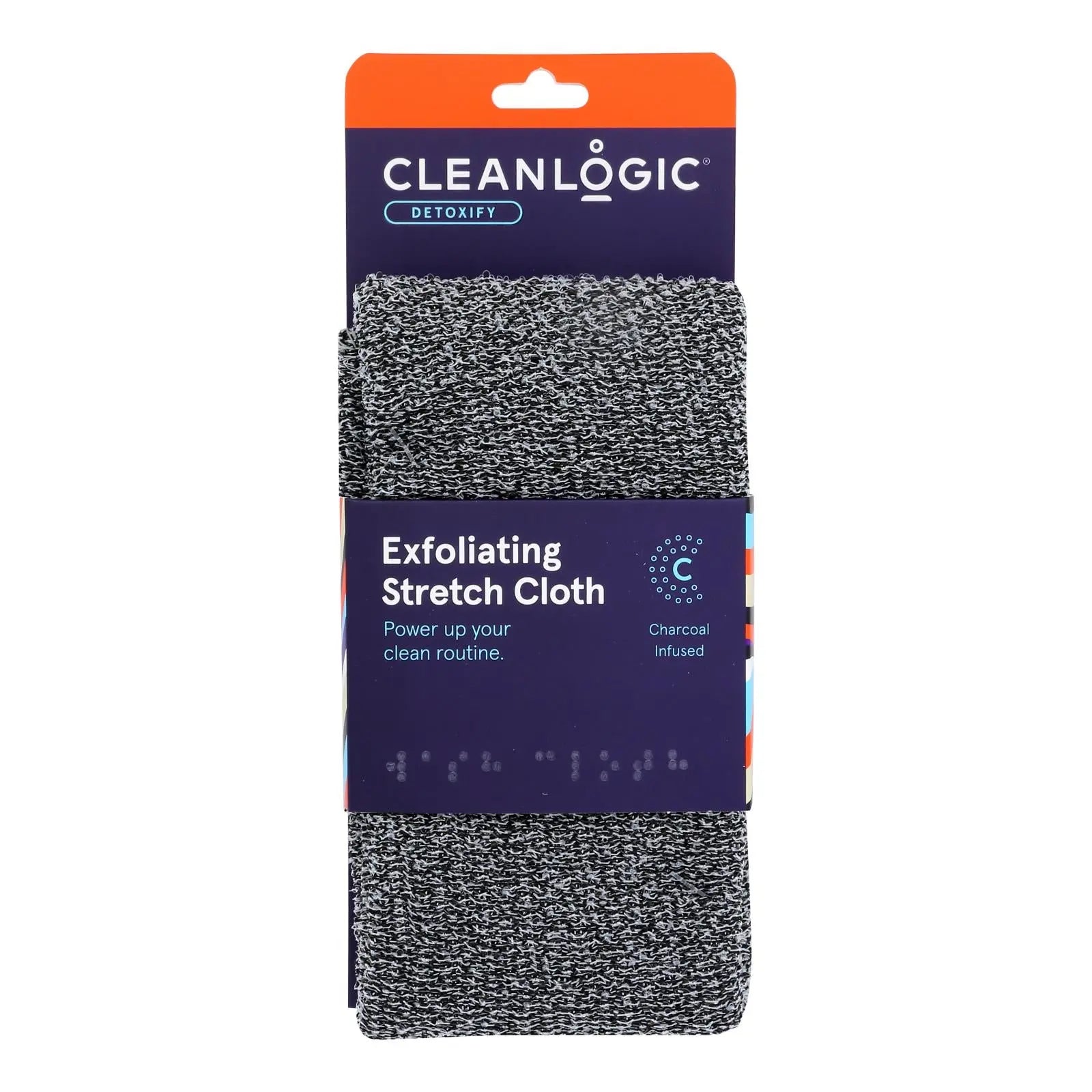 Cleanlogic - Wshclth Detox Char Strtch - 1 Each-1 Ct Cleanlogic