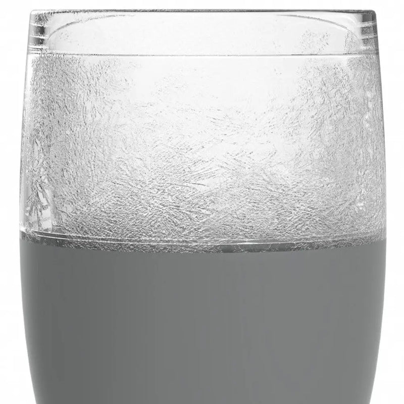 Clear And Gray Tritan Plastic Unique Shape Stemless Pint Glass Homeroots Kitchen & Dining