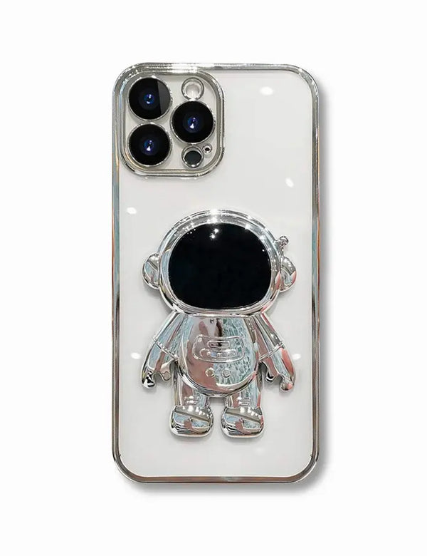 Clear Astronaut Grip iPhone Case Monique Store