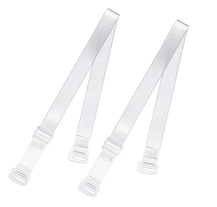 Clear Bra Straps Circle Circle Dot Dot