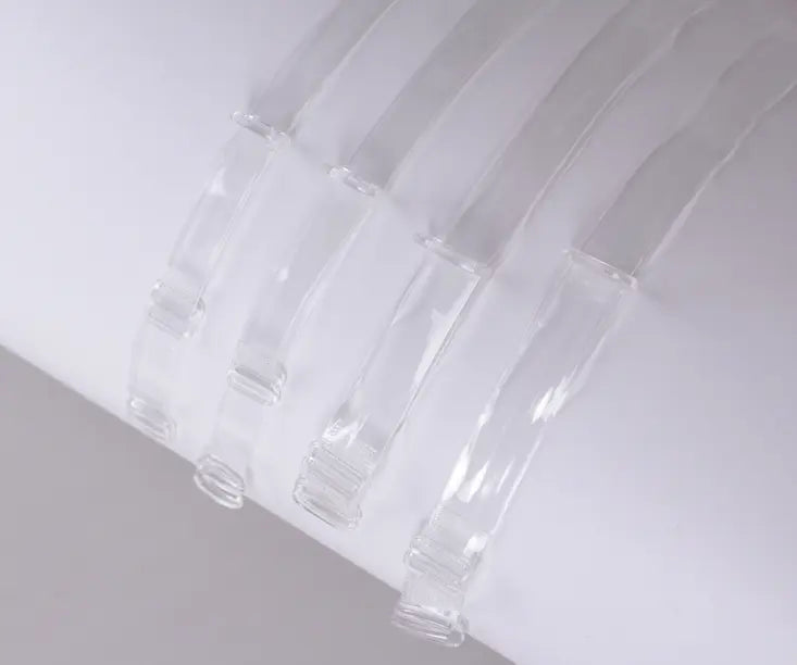 Clear Bra Straps Circle Circle Dot Dot