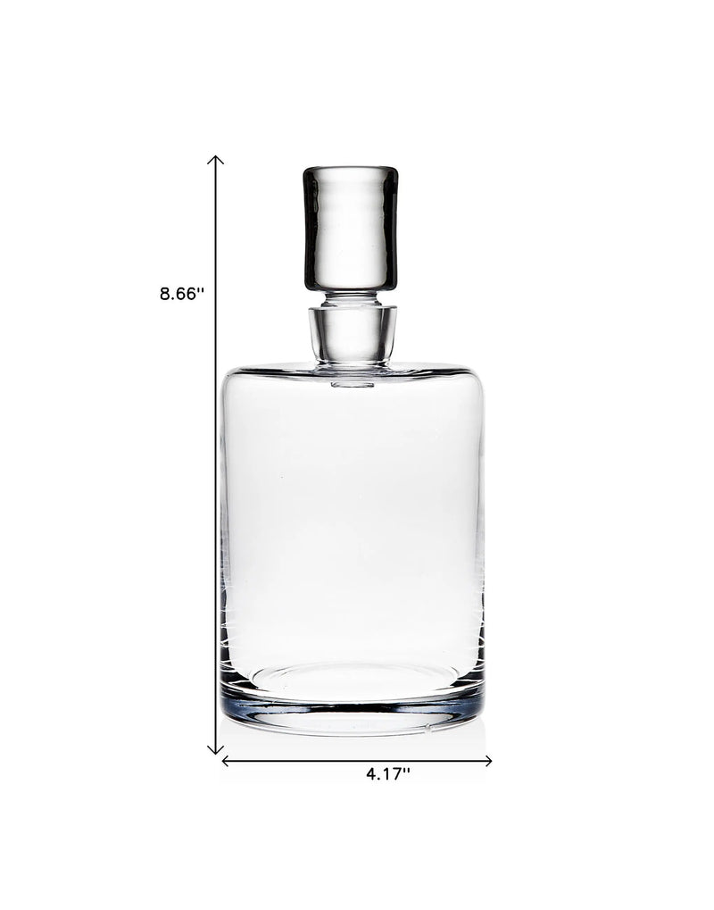 Clear Lead Free Crystal Stemless Decanter Homeroots Kitchen & Dining