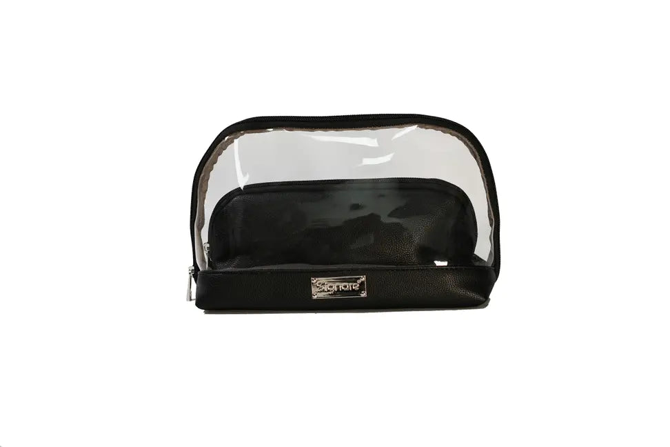 Clear Toiletry Bag Set 2 Bags Signare USA