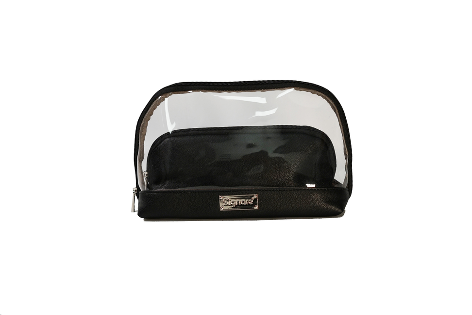 Clear Toiletry Bag Set 2 Bags Signare USA