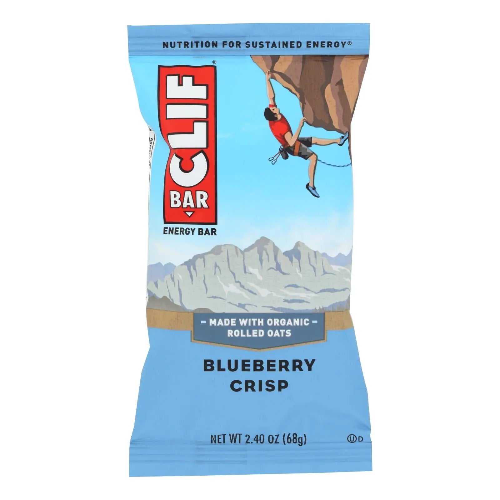 Clif Bar - Organic Blueberry Crisp - Case Of 12 - 2.4 Oz Clif Bar