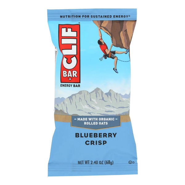 Clif Bar - Organic Blueberry Crisp - Case Of 12 - 2.4 Oz Clif Bar