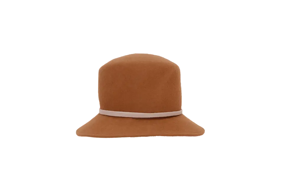 Cloche Brown Hat Maskup Corporation