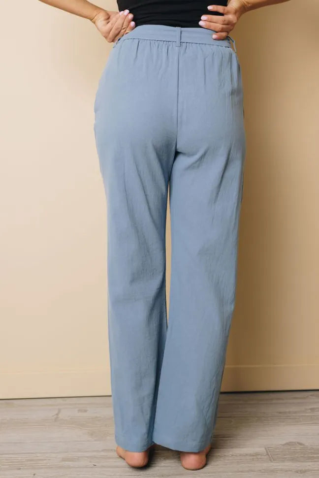 Clorinda Wide Leg Pants Stay Warm in Style