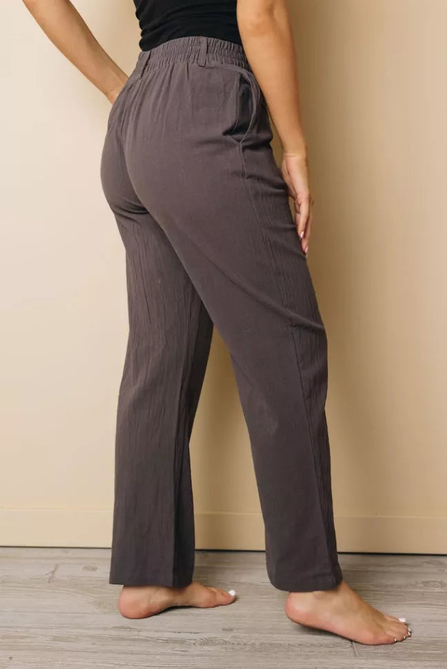 Clorinda Wide Leg Pants Stay Warm in Style
