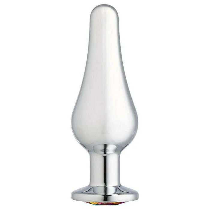 Cloud-9-Gems-Silver-Chromed-Tall-Anal-Plug-Cloud-9-Novelties-335418185