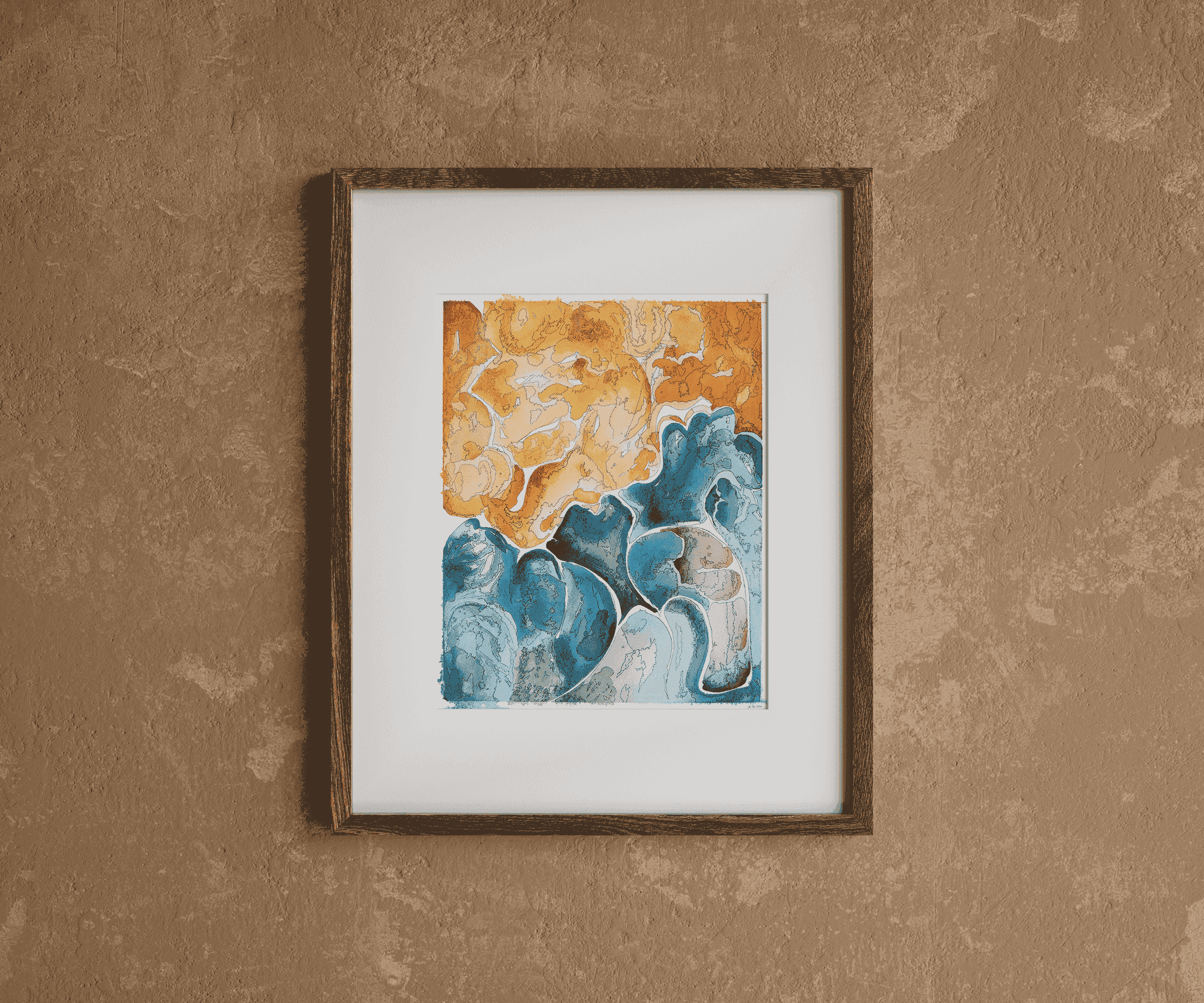 Cloudy Blooms The Crafted Prints