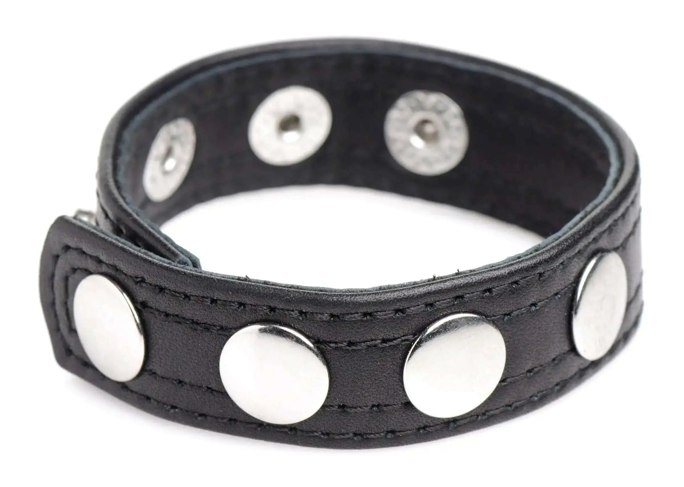Cock-Gear-Leather-Speed-Snap-Cock-Ring-XR-Brands-Strict-334954323