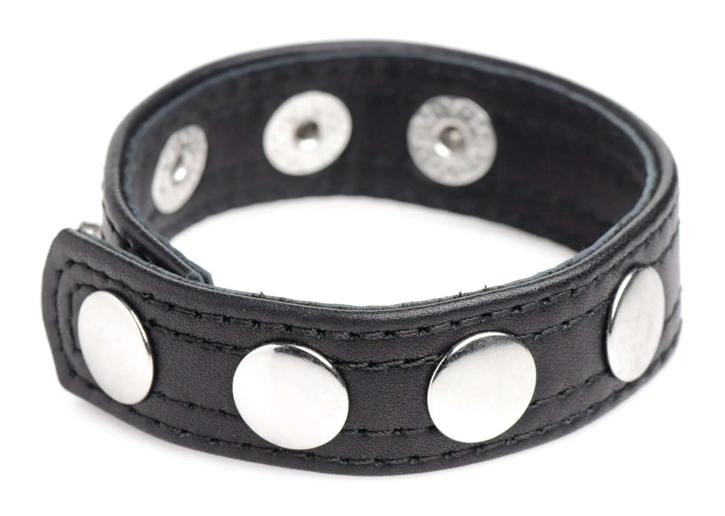 Cock-Gear-Leather-Speed-Snap-Cock-Ring-XR-Brands-Strict-334954323
