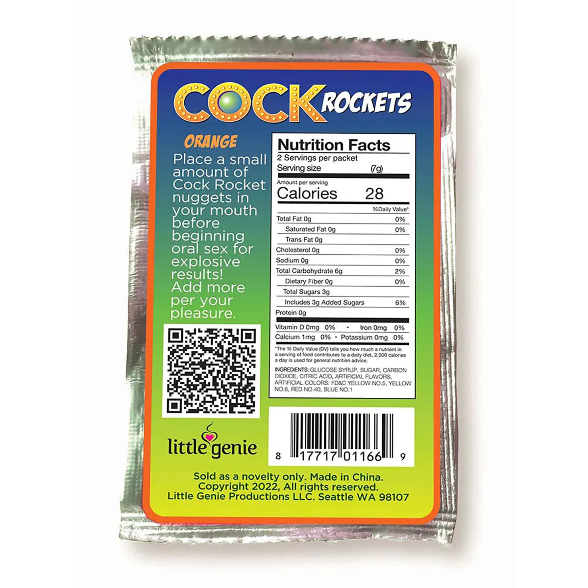 Cock Rockets Fruit Punch Little Genie