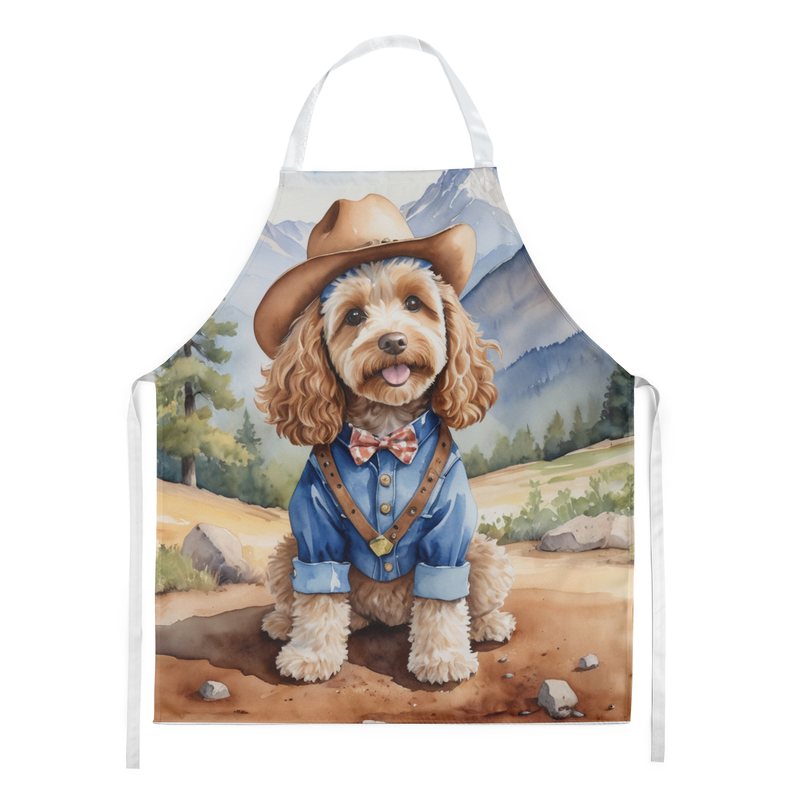 Cockapoo Cowboy Welcome Apron Caroline's Treasures