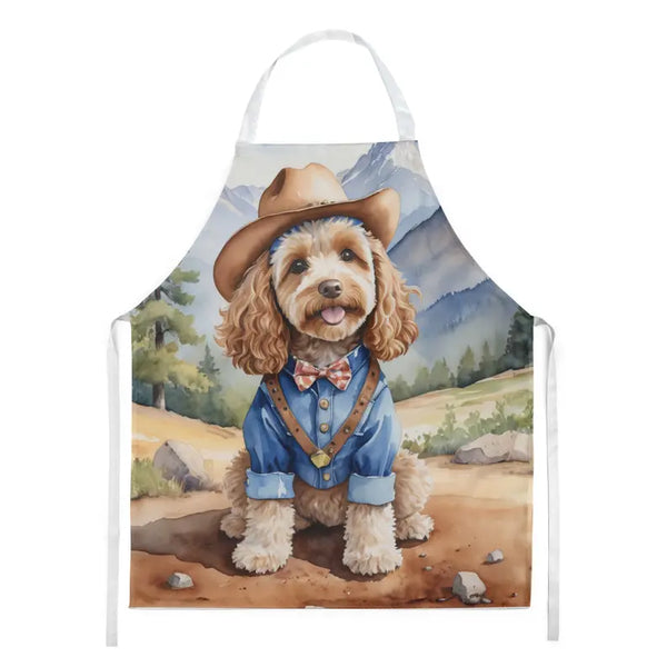 Cockapoo Cowboy Welcome Apron Caroline's Treasures