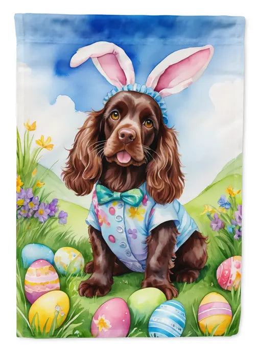 Cocker Spaniel Easter Egg Hunt Garden Flag Caroline's Treasures